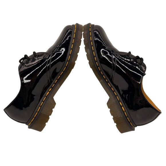 Dr. Martens 10084 Black Patent Leather Classic Lace Up Oxford EU 39 / US 8 L - Picture 6 of 11